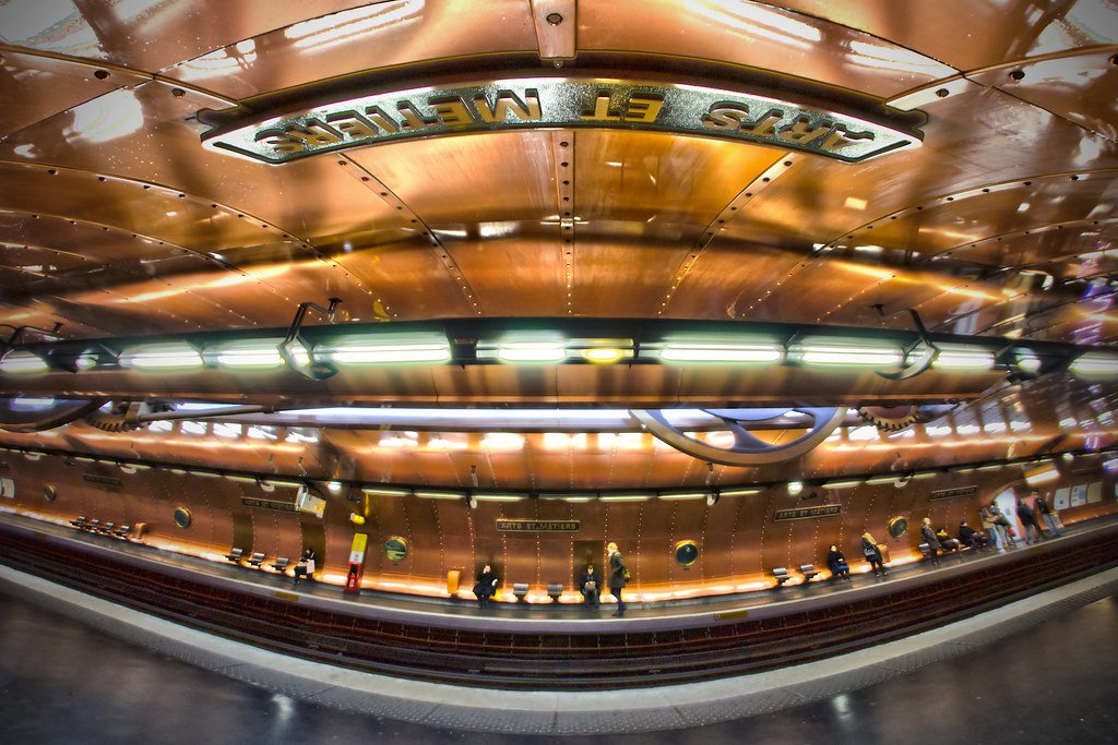 Arts et Metiers Station, Paris, France - The World’s Most Beautiful Subway Stations