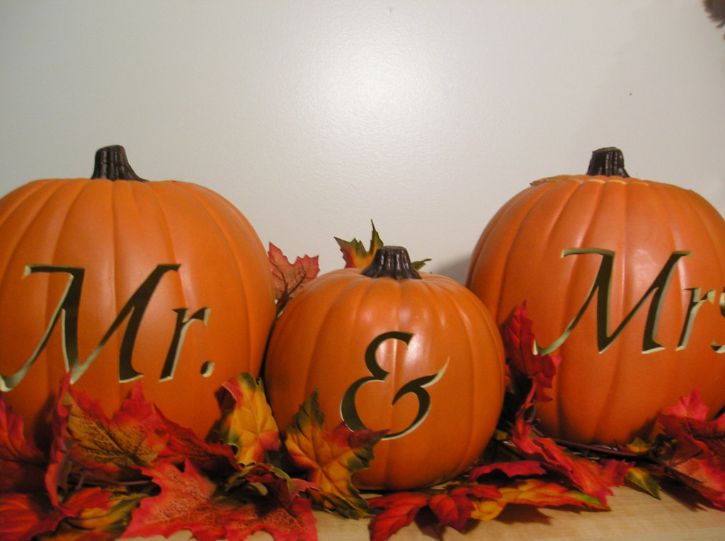 Mr & MRs Pumpkins