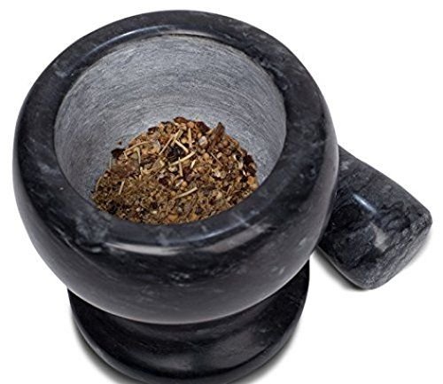 Best marble mortar and pestle for grinding spice: PriorityChef’s solid marble set