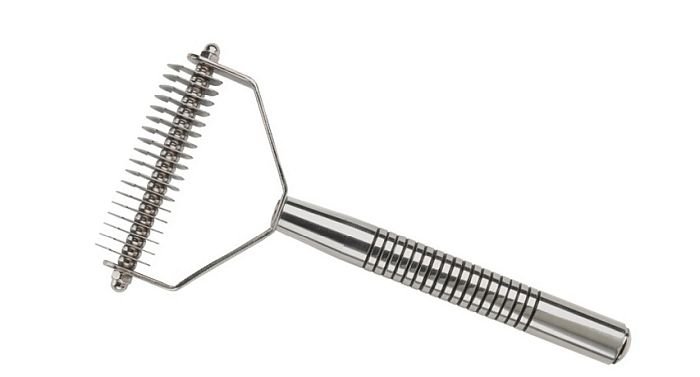 This Oster model is, to me, the best undercoat rake for anything from german shepherds to huskies.