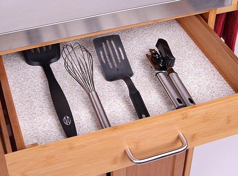 With subtle granite influences, these best shelf liners keep things neat, tidy and beautiful!