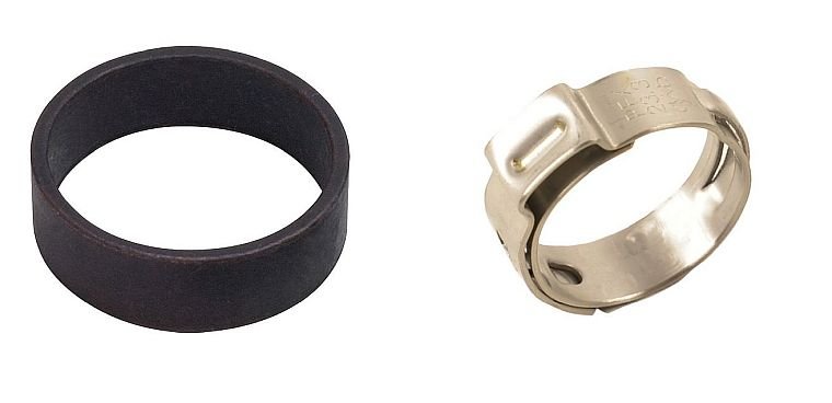 Here's the difference between cinch clamps and crimp rings for PEX pipes.