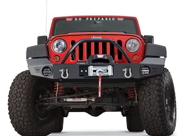 Warn: a reputable brand that will ensure your Jeep Wrangler has the best full-width protection from the bumper side.