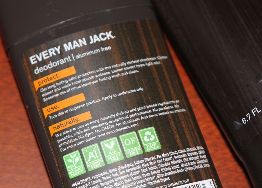 Every Man Jack's natural deodorant review: didn't really irritate my skin, as promised.