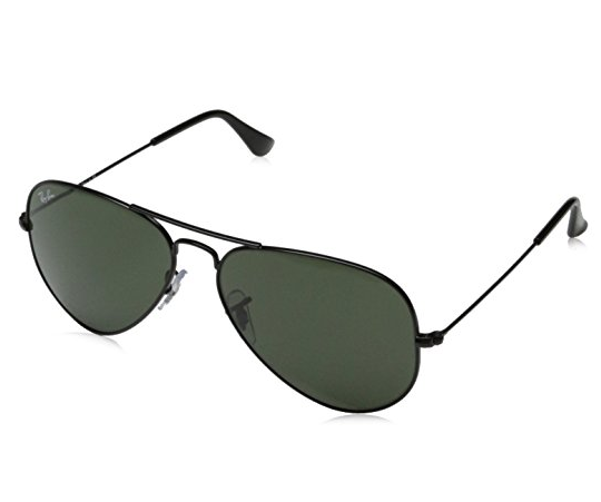 Ray Bans: a classic for the bald-headed guys, especially for those with an oval-shaped face.