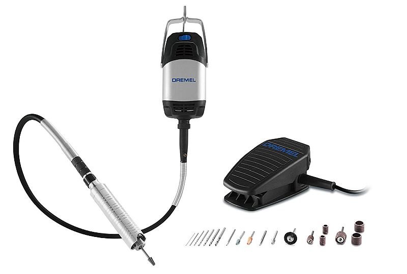 The Forti-Flex is Dremel's best rotary tool for power carving. Powerful motor and a speed pedal for easy control. Outstanding sidekick!