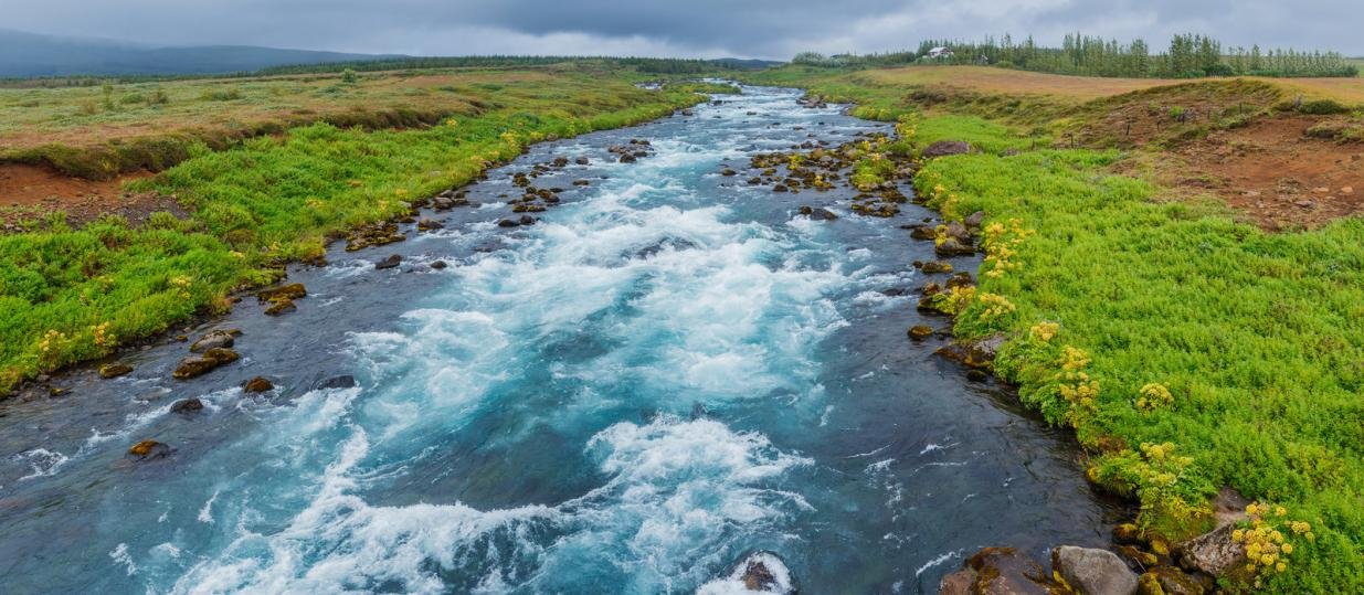 Glacier River, Iceland