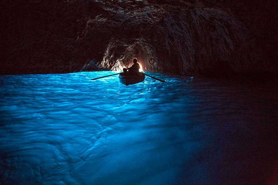 Capri Grotta Azzurra Blue Cave