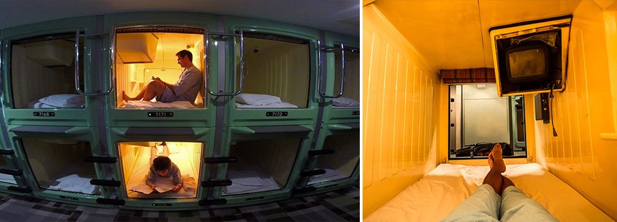 Capsule Hotel Tokyo Photos