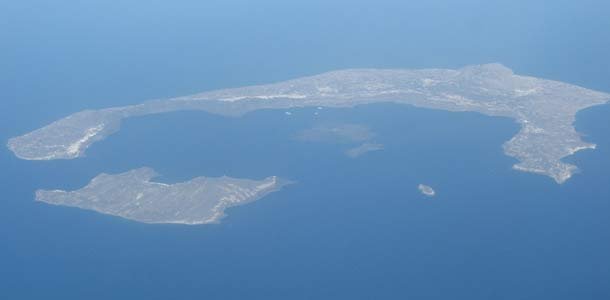 Santorini Aerial View