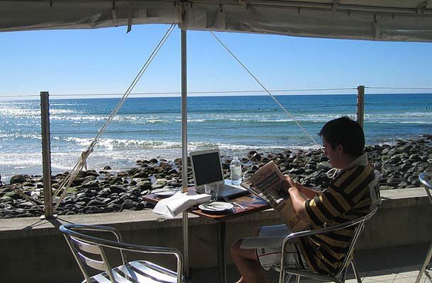 Vacation Stress Laptop